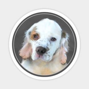 Clumber Spaniel Puppy Magnet